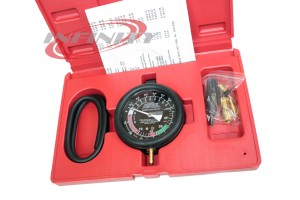 Fuel Pump & Vacuum Tester Carburetor Valve Pressure Tester Gauge Kit Car Truck